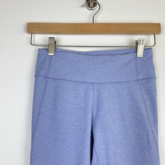 Outdoor Voices capri leggings blue cropped tight - size small - Picture 3 of 6